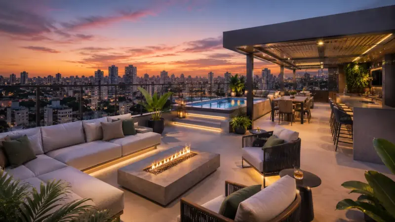 Cobertura duplex em Pinheiros